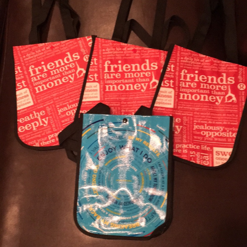 NEW Lululemon reusable shopping bag / tote